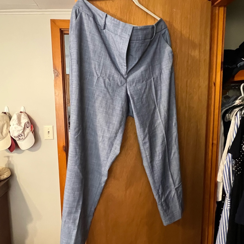 Talbots 16w high waisted Hampshire Ankle pants.